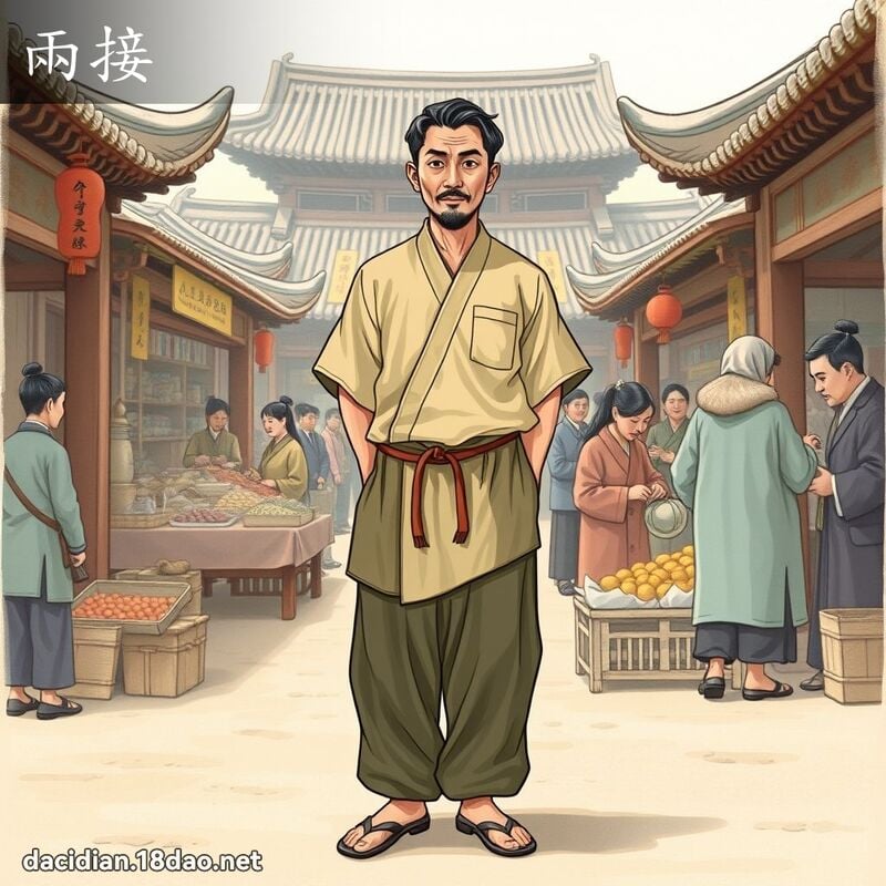 兩接 - 國語大辭典配圖