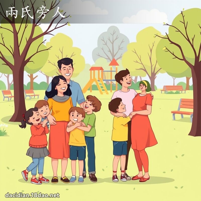 两氏旁人 - 国语大辞典配图