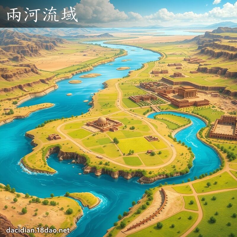 兩河流域 - 國語大辭典配圖