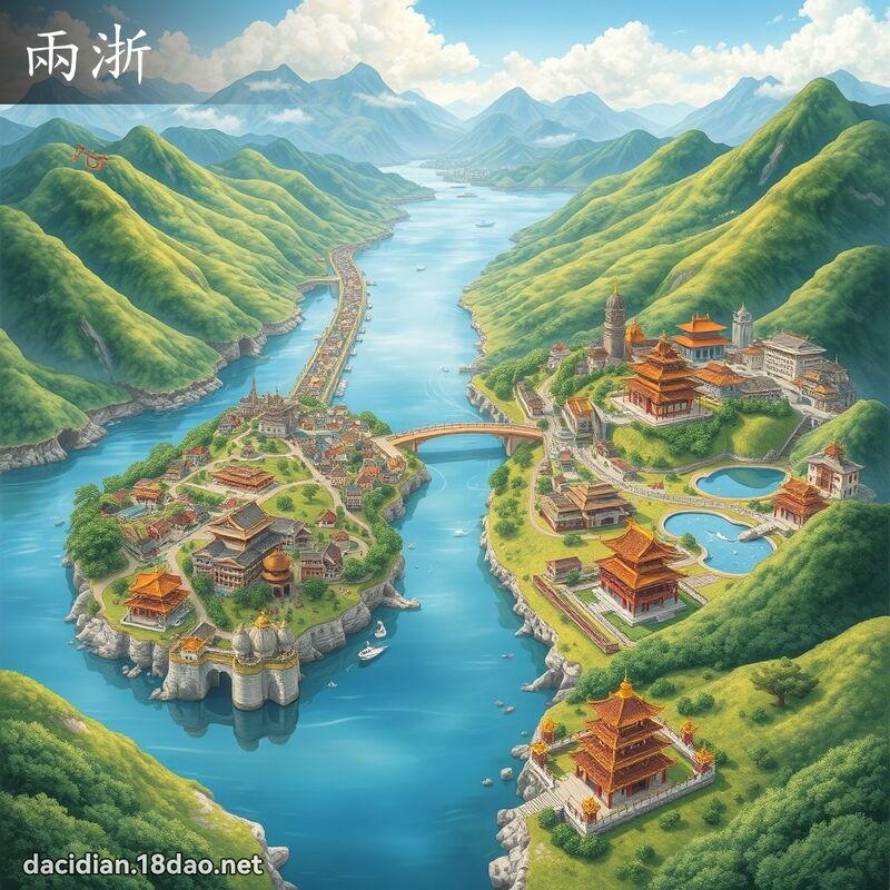 两浙 - 国语大辞典配图