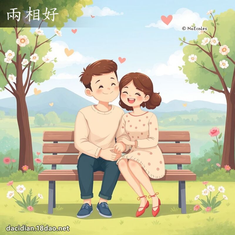 兩相好 - 國語大辭典配圖