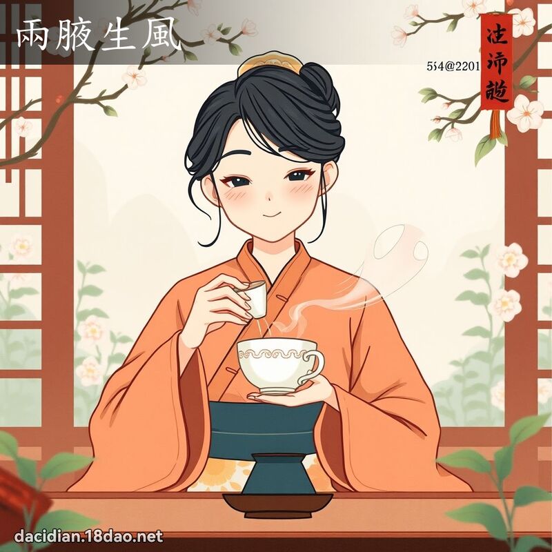 兩腋生風 - 國語大辭典配圖
