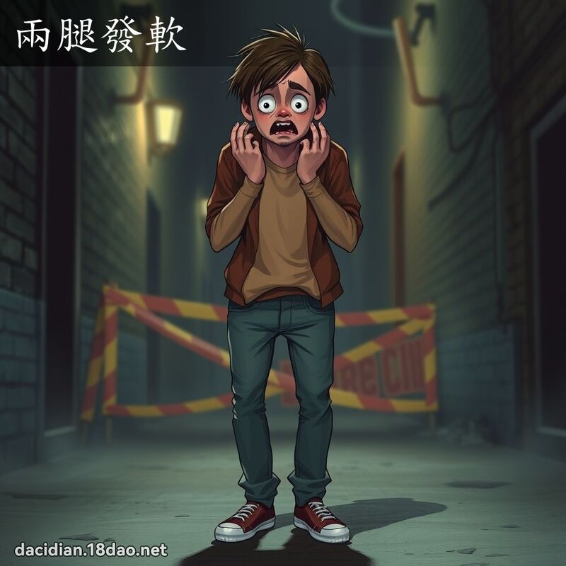 两腿发软 - 国语大辞典配图