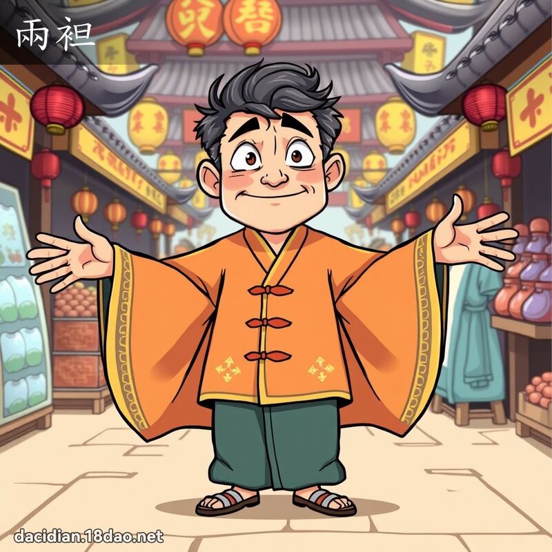 两袒 - 国语大辞典配图