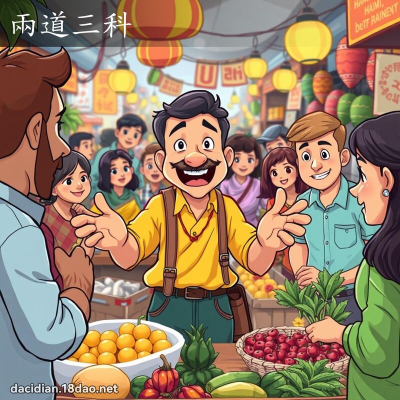 两道三科 - 国语大辞典配图