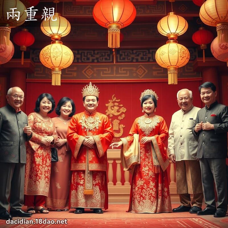 兩重親 - 國語大辭典配圖