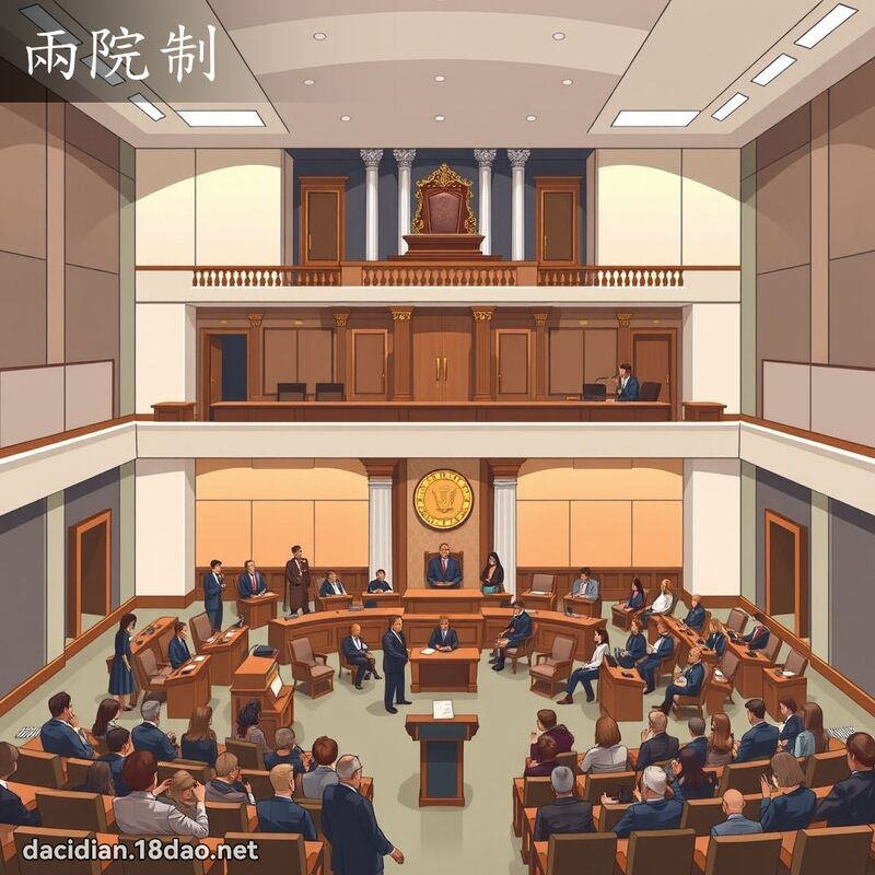 兩院制 - 國語大辭典配圖