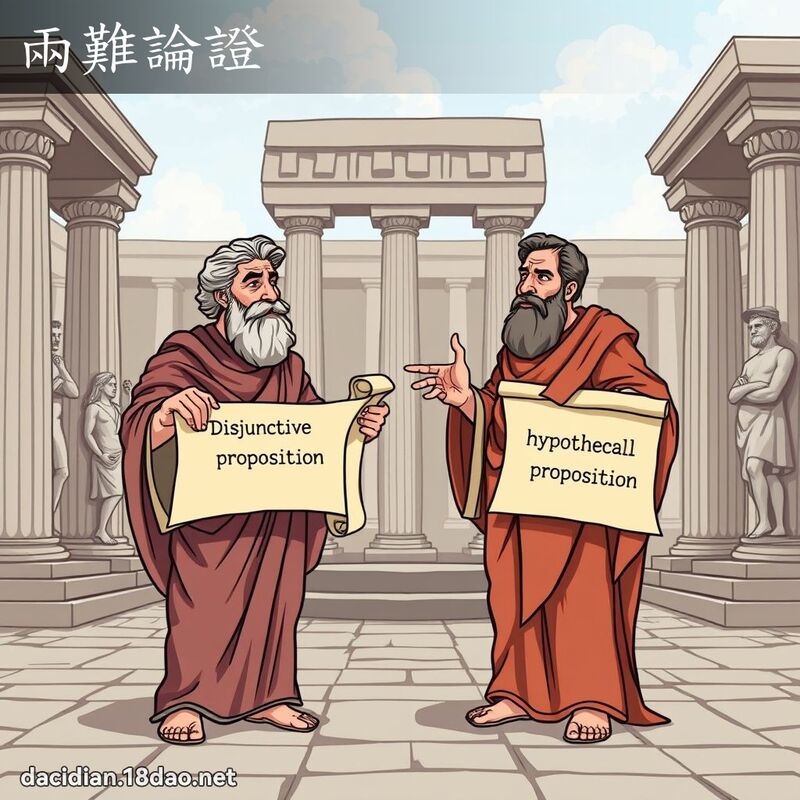 两难论证 - 国语大辞典配图