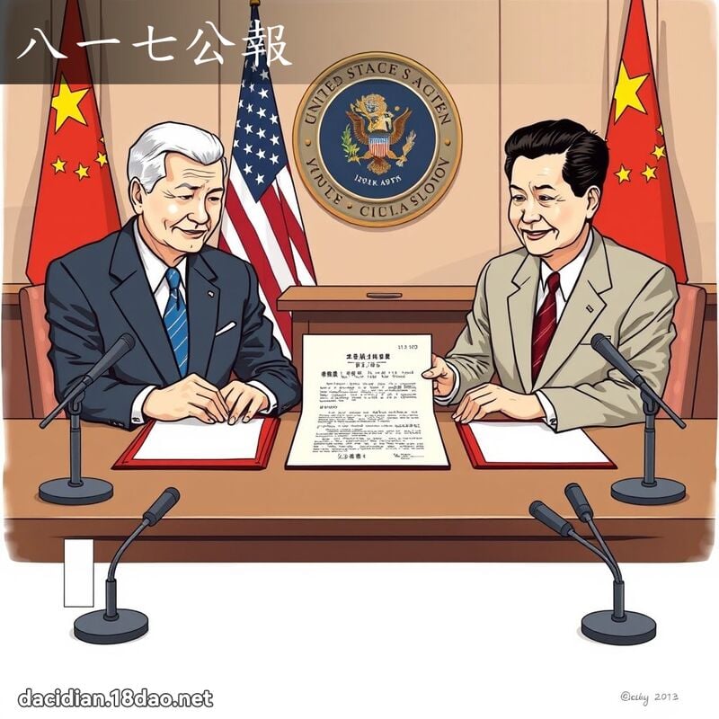 八一七公报 - 国语大辞典配图