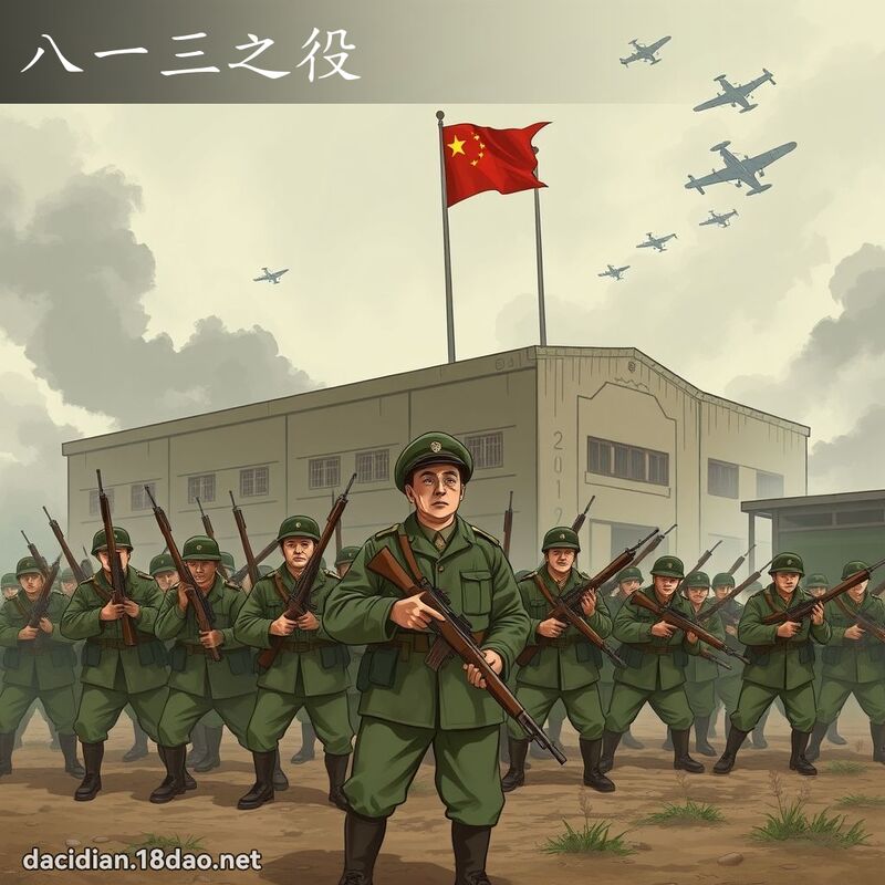 八一三之役 - 国语大辞典配图