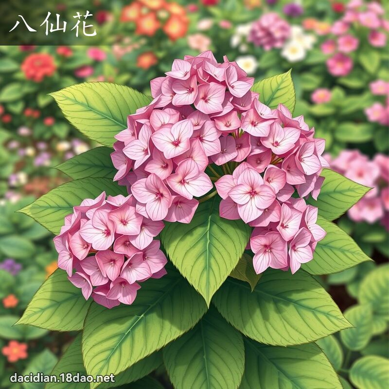 八仙花 - 國語大辭典配圖