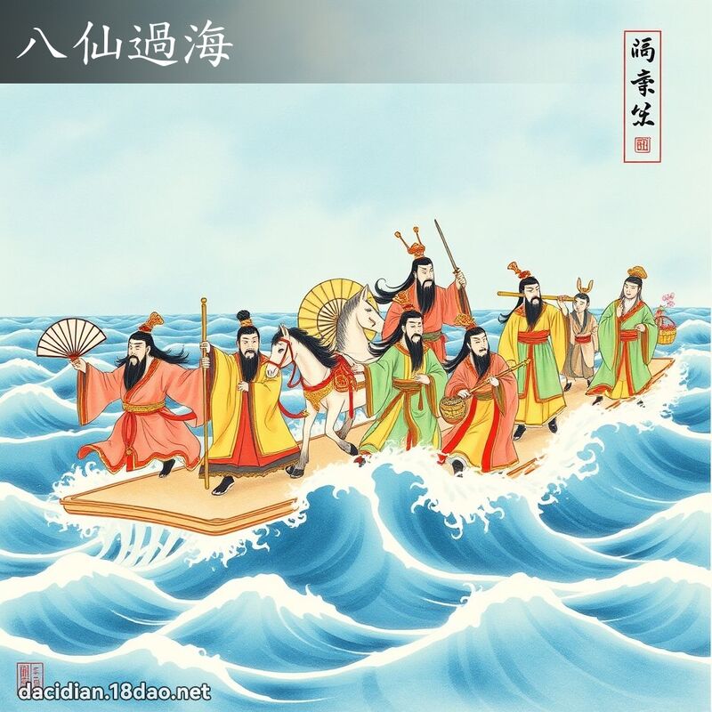 八仙过海 - 国语大辞典配图