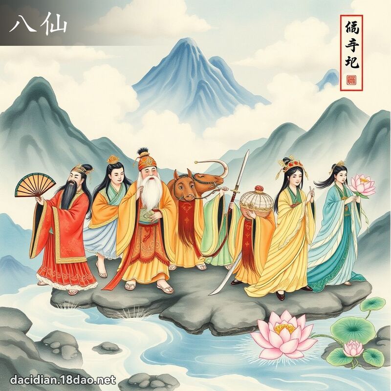 八仙 - 國語大辭典配圖