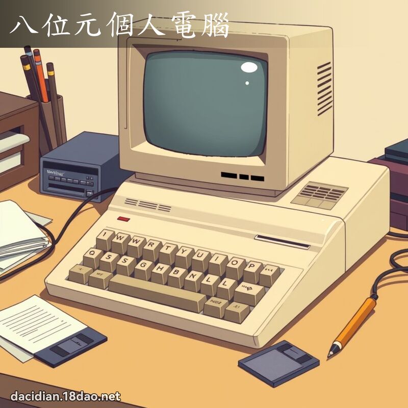 八位元個人電腦 - 國語大辭典配圖