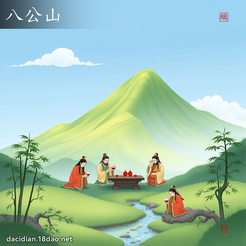 八公山 - 国语大辞典配图