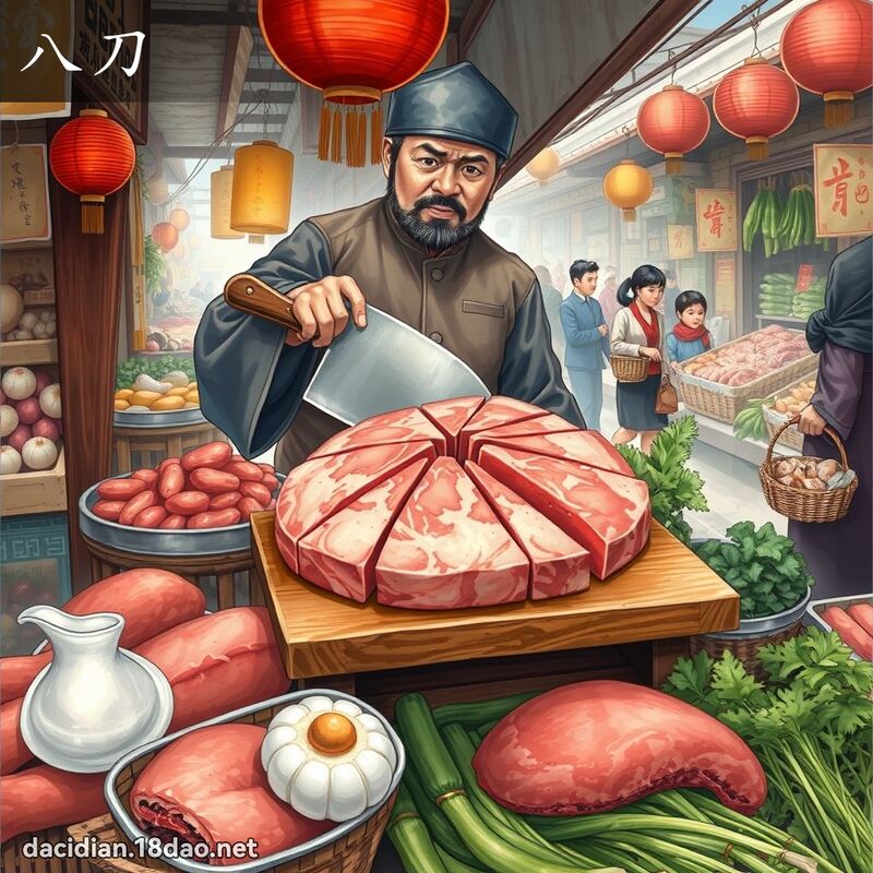 八刀 - 国语大辞典配图