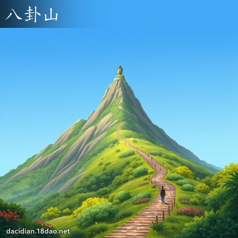 八卦山 - 國語大辭典配圖