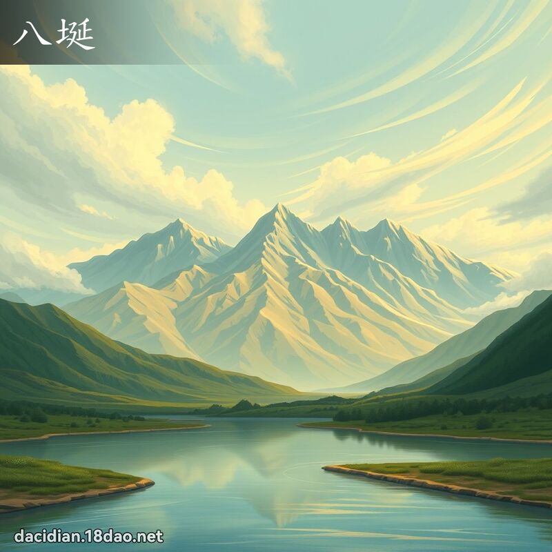 八埏 - 國語大辭典配圖