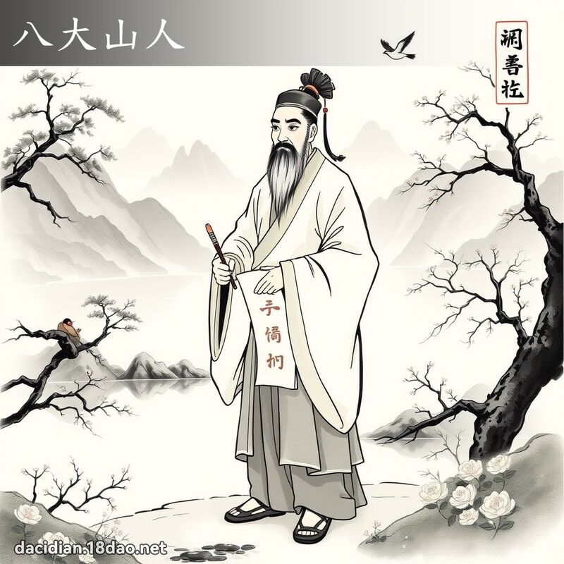 八大山人 - 国语大辞典配图