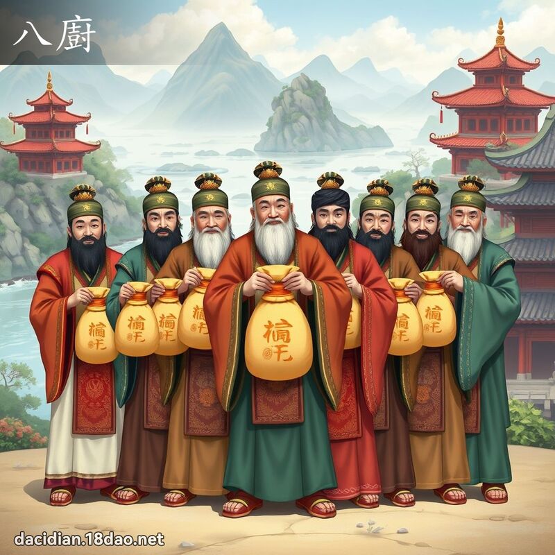 八厨 - 国语大辞典配图