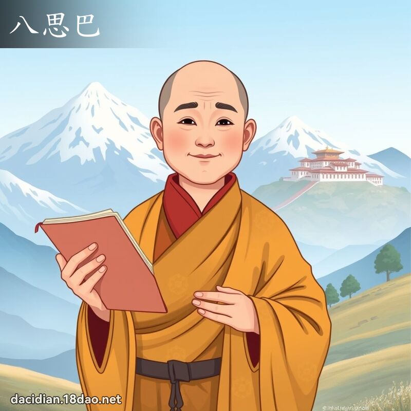 八思巴 - 國語大辭典配圖