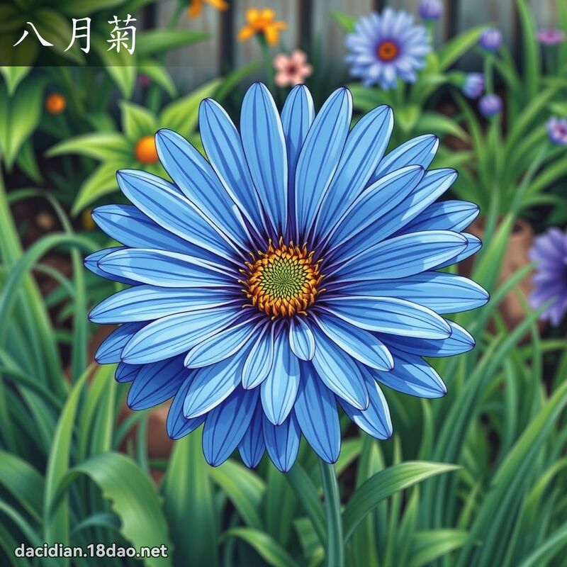 八月菊 - 國語大辭典配圖