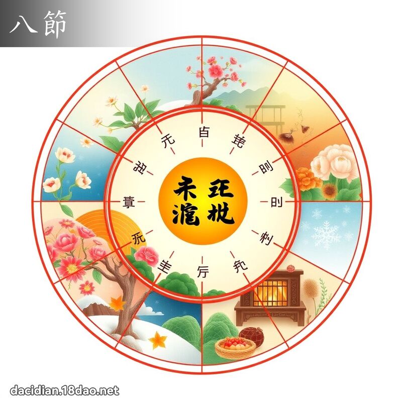 八節 - 國語大辭典配圖