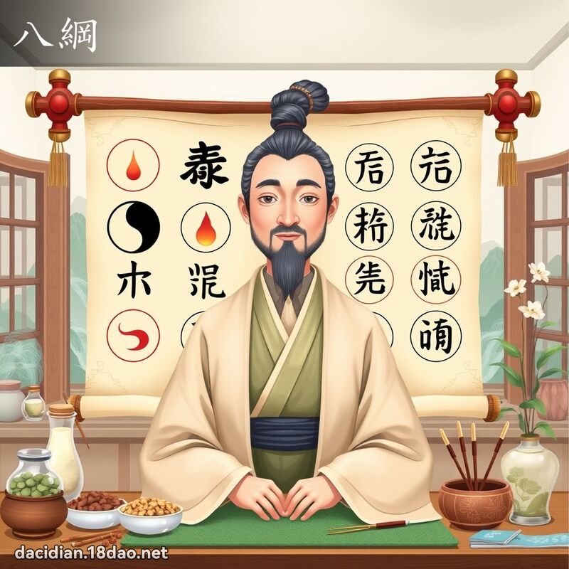 八綱 - 國語大辭典配圖