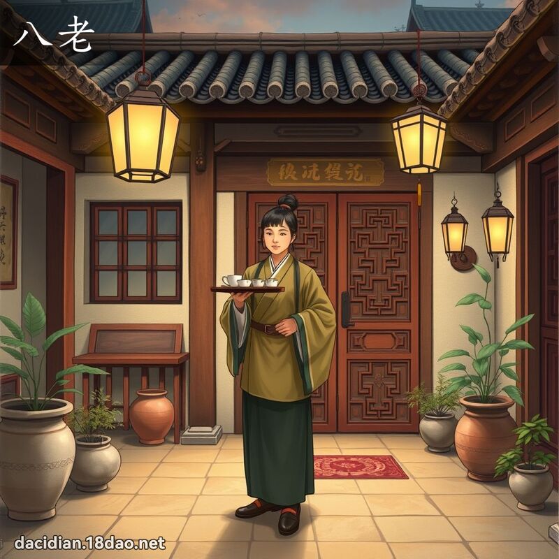 八老 - 國語大辭典配圖