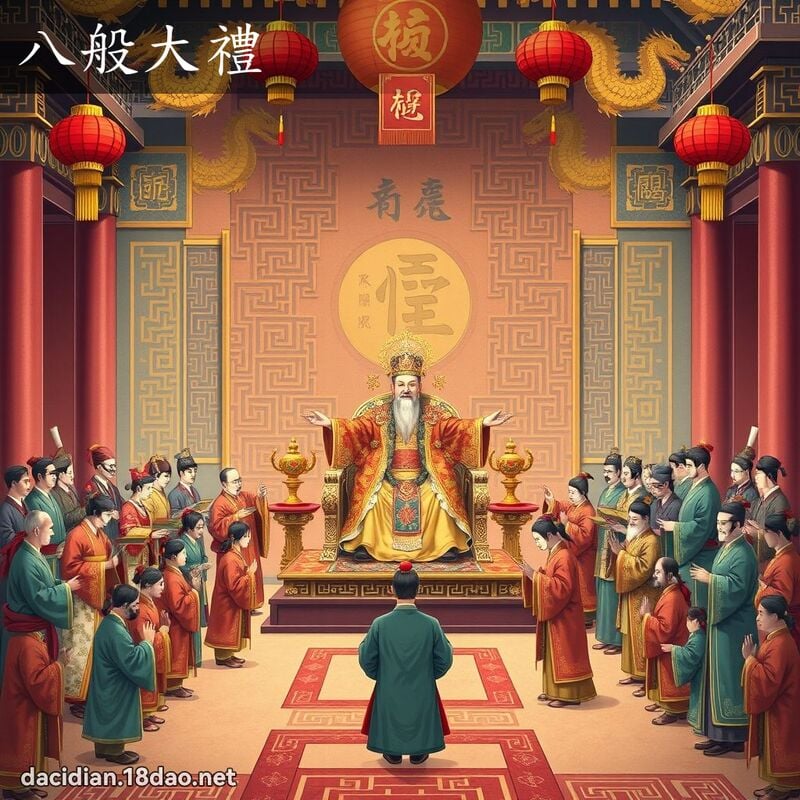 八般大礼 - 国语大辞典配图