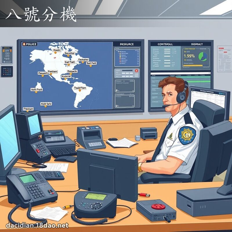八號分機 - 國語大辭典配圖