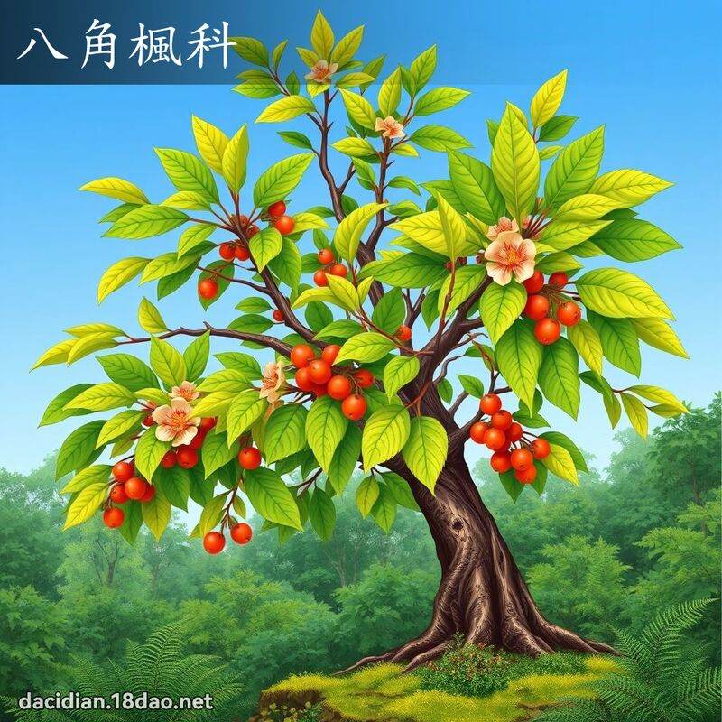 八角楓科 - 國語大辭典配圖