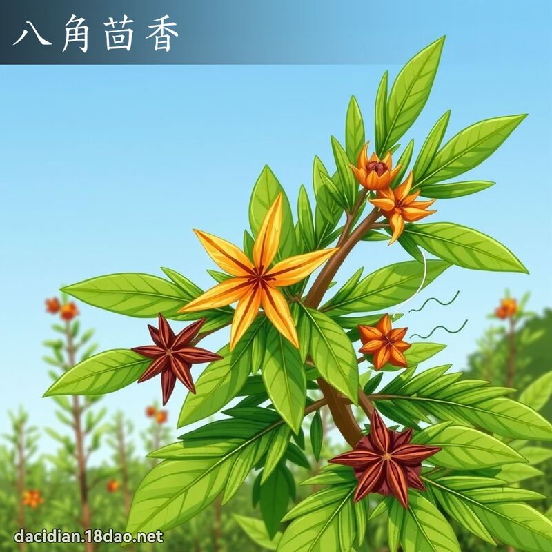 八角茴香 - 國語大辭典配圖