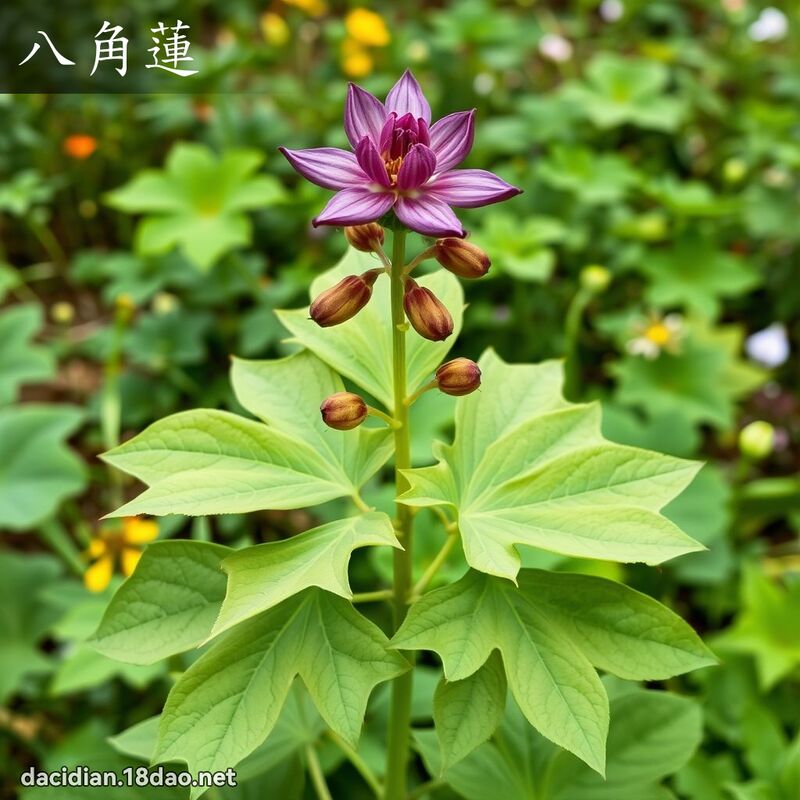 八角蓮 - 國語大辭典配圖