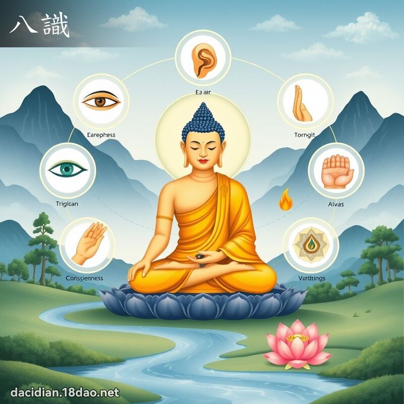 八識 - 國語大辭典配圖