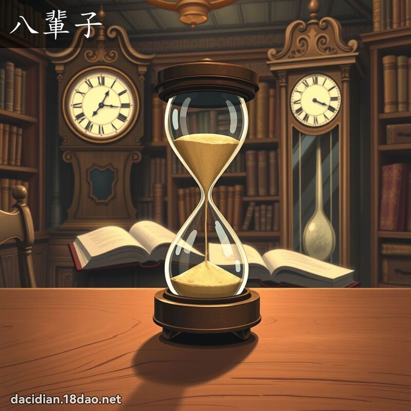 八辈子 - 国语大辞典配图