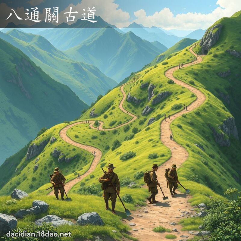 八通關古道 - 國語大辭典配圖