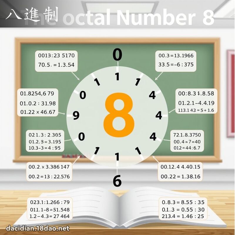 八進制 - 國語大辭典配圖
