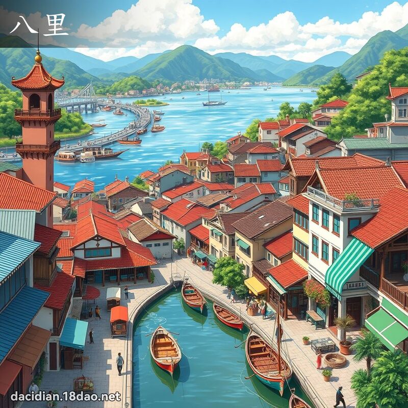 八里 - 国语大辞典配图