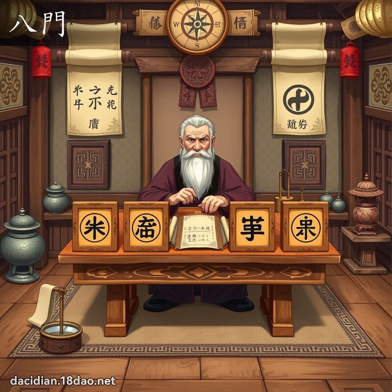 八门 - 国语大辞典配图