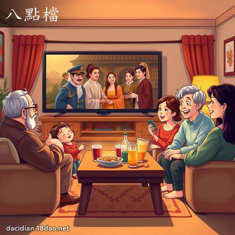 八點檔 - 國語大辭典配圖