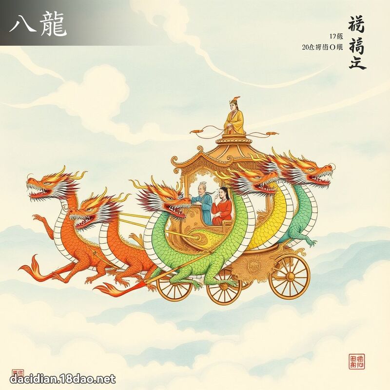 八龍 - 國語大辭典配圖