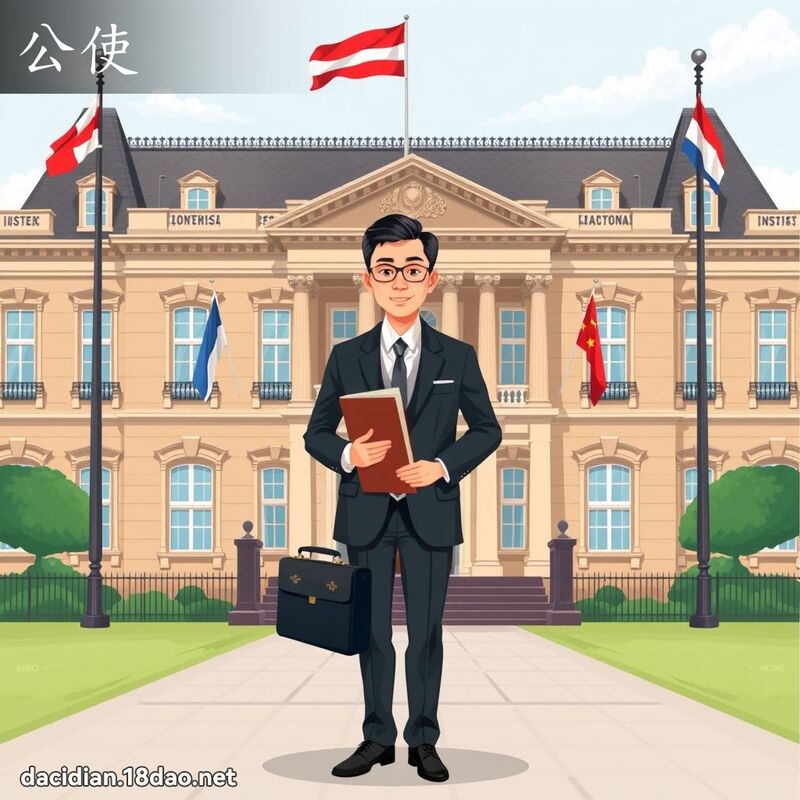 公使 - 国语大辞典配图