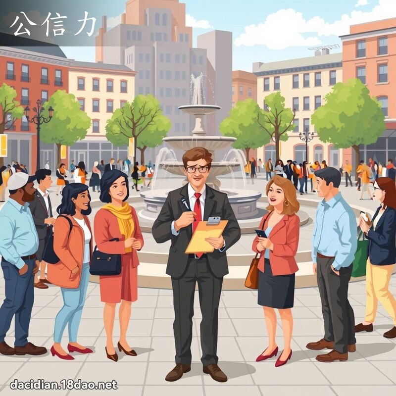 公信力 - 国语大辞典配图