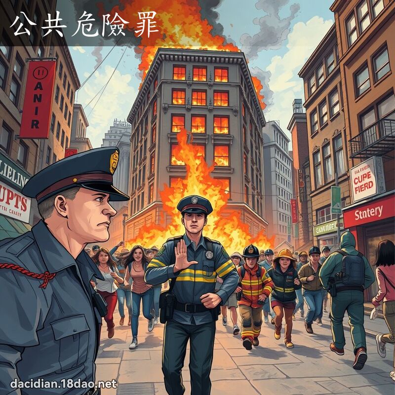 公共危險罪 - 國語大辭典配圖
