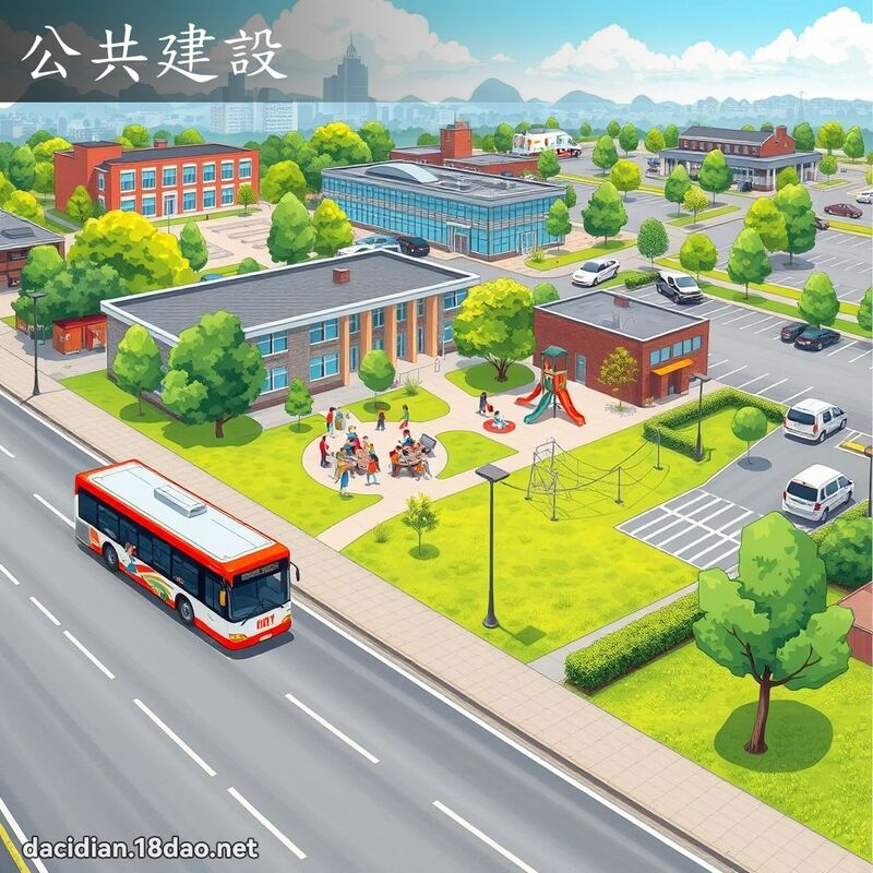 公共建設 - 國語大辭典配圖