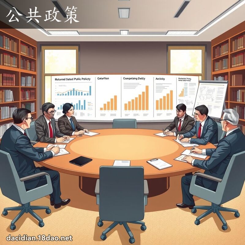 公共政策 - 國語大辭典配圖