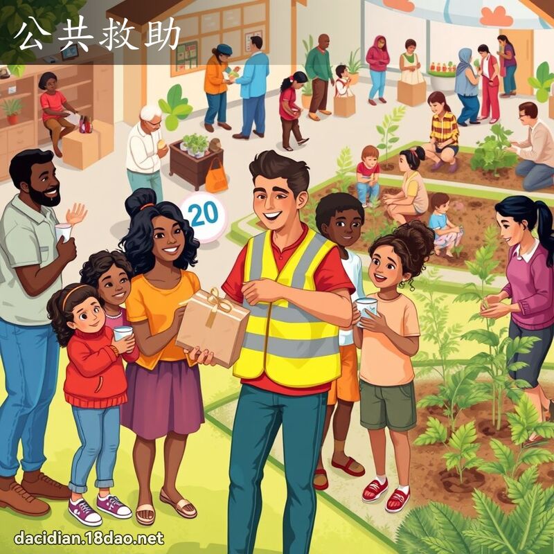 公共救助 - 国语大辞典配图