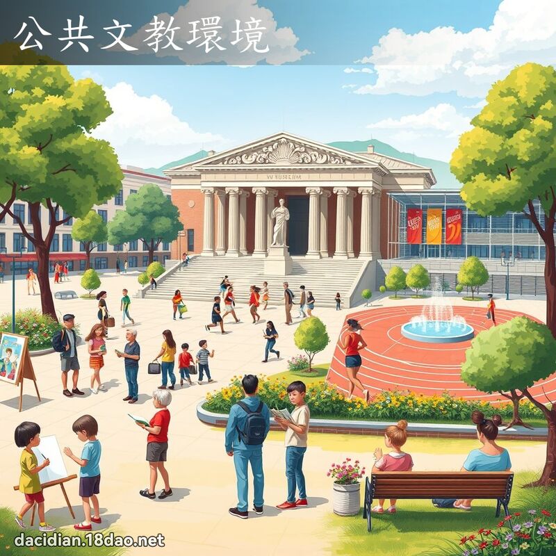 公共文教環境 - 國語大辭典配圖