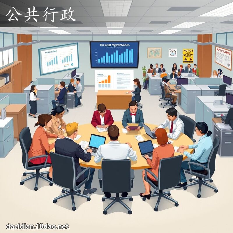 公共行政 - 国语大辞典配图